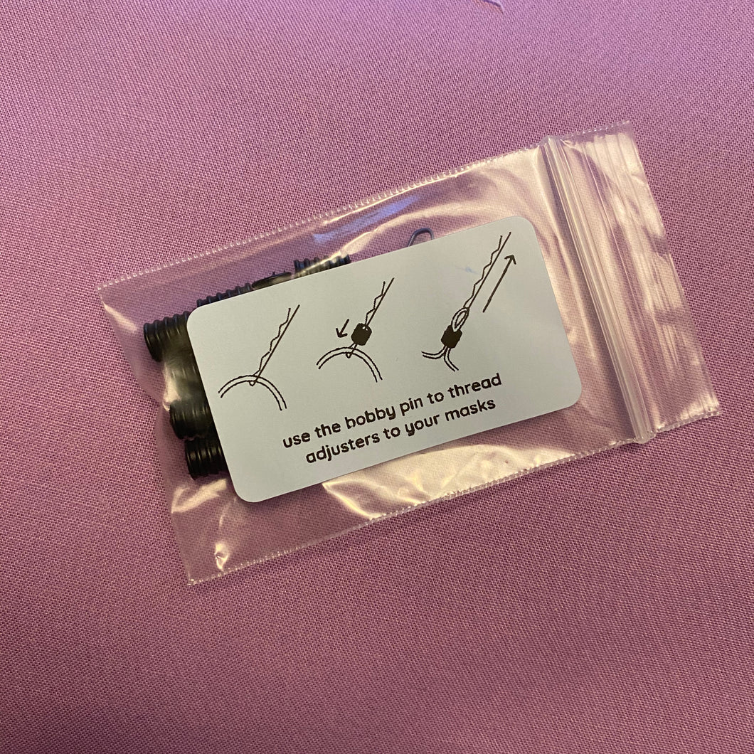 Pack of Elastic Adjusters