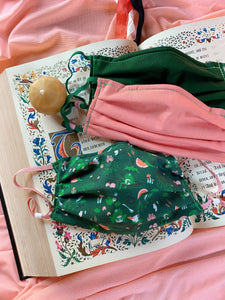 Mask Pack - Frog Tea Party